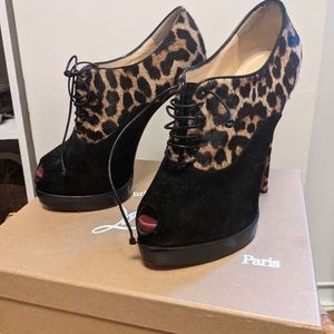CHRISTIAN LOUBOUTIN - Miss Poppins (leopard) 39.5
